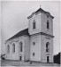 Kladruby - Kostel sv. Jakuba, pohled od severozápadu. Fotografie z r. 1908.